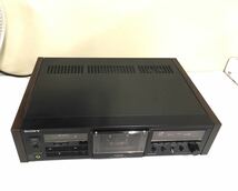 レア　名機　アンティーク　ソニー　SONY カセットデッキ　TC-K555ESR * ￥105,000(1988年発売) ジャンク品　電源OK 630220001_画像4