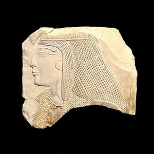 630109056　古代エジプト　貴婦人　レリーフ　メトロポリタン美術館　石材　壁掛け　壁飾り　インテリア　コレクション　彫刻