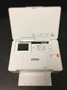 640215020　EPSON　ポータブルプリンター　PF-71　B591A　動作未確認　電源コード無し　エプソン　ジャンク