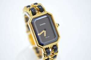 [fui] 美品 CHANEL シャネル プルミエール M レディース腕時計 QZ クオーツ OH済 稼働品