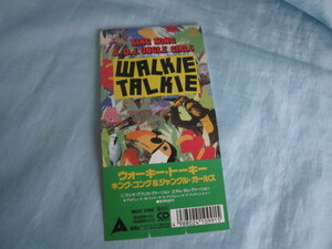 ※トレー下部無し 8cmシングルCD KING KONG & D.J.UNGLE GIRLS walkie talkie キング コング ウォーキー トーキー (09B3-87