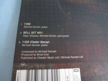 輸入盤CD Michael Nyman Decay Music マイケル・ナイマン ディケイ・ミュジック_画像3