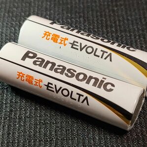 【ジャンク品】Panasonic 単3形　充電式ニッケル水素電池　BK-3HLD　EVOLTA　 数量2