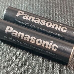 【ジャンク品】Panasonic　単4形　充電式ニッケル水素電池　BK-4HCD　eneloop PRO 数量2