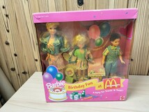 ★Barbie　バービー人形　1993年　バースデー　マクドナルド　コラボ　３体セット★_画像1