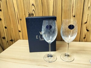 * unused ELBE L be wine glass glass champagne glass pair *