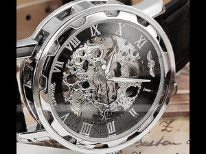 19-5■新品■スケルトン腕時計(WINER) 高級 seiko クロノグラフ 激レア 未発売 swatch 最新モデル 美しすぎるデザイン 