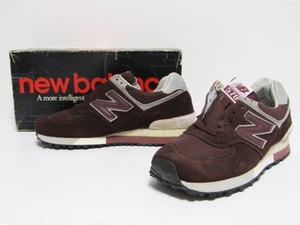 1990s 初期 Made in USA NEW BALANCE M576 ORIGINAL JW WINE US8.5 D ニューバランス オリジナル ビンテージ ワイン バーガンディ デッド