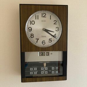 SEIKO　電池式トランジスタ掛時計　Sonola 昭和レトロ セイコー アンティーク 柱時計 振り子時計 掛時計 ソノーラ 