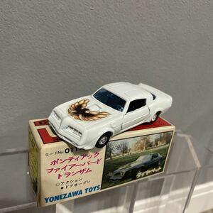 Diapet ダイアペット ポンティアック ファイアーバード　トランザム　FIRE BIRD PONTIAC ヨネザワ 絶版　当時物　G-67 ミニカー　年代物