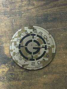 実物 GBRS GROUP SUBDUED CIRCLE LOGO MORALE PATCH FOG Spiritus Systems Ferro LBT Haley Strategic Devgru Supdef SCIRREGULARS AOR1