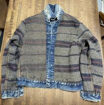 ヴィンテージ　リーバイスLEVI'S 70505 bigE デニムジャケット　ブランケットライナー付きmade in USA 38位_画像5