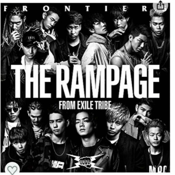 THE RAMPAGE from EXILE TRIBE CD 未使用品