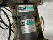 AS546 コーヒー焙煎機　店舗用品　業務用品　モーター2IK6GN/2GN9K 通電確認　モーター不動　ジャンク品　カフェ用品_画像4