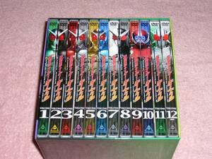 DVD Kamen Rider W double all 12 volume card +BOX attaching 