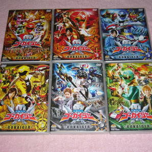 DVD 海賊戦隊ゴーカイジャー 全12巻 BOX+パズル+超全集付きの画像5