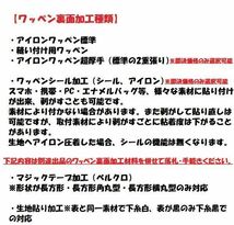 オーダー/ネーム文字入れ刺繍ワッペン英数字用/長方形10cm×3cmサイズ/文字フチ同色仕様通常色ver。_画像7