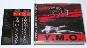 CD YMO / YMO HISTORY ツインベスト 中古（側面片側色あせ有）