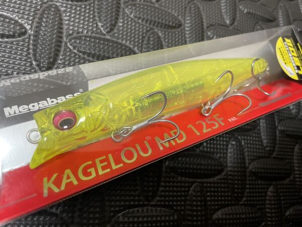 メガバス カゲロウ MD 125f イエローヴィーナスGP YELLOW VENUS Megabass kagelou 検 100 124