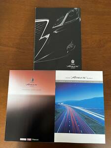 2012年12月発行 GRS214,210,211/AWS210,211系 クラウンアスリート カタログ＋アクセサリーカタログ＋ナビ&オーディオカタログ