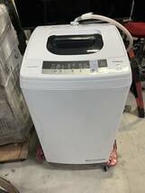 HITACHI 日立 全自動洗濯機 5kg洗い 122L NW-50C 2019年製 洗濯機 新生活 縦型 全自動 洗濯 コース ホワイト _画像6