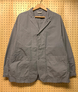 COOTIE クーティー Garment Dyed Lapel Jacket GRAY Mサイズ