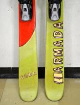 希少 ARMADA ユース用 パーク パイプ ジブ スキー CODA 143cm SALOMON アルマダ コーダ 子供 キッズ ジュニア_画像4