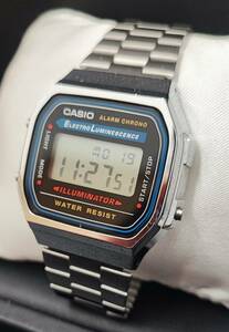 #4888　【1円スタート】　早い者勝ち♪　CASIO　腕時計　3298　A168　チープカシオ　稼働品　中古品　カシオ　人気モデル　