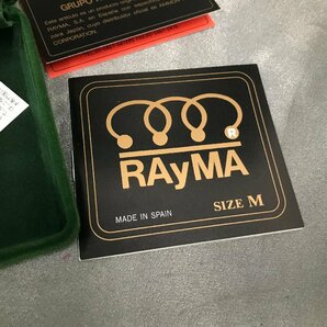 02-15-417 ◎SS 未使用品 RAyMA サイズM ブレスレット アンクレット アクセサリー ファッション小物 ゴールドの画像2