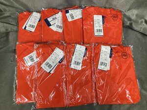 02-20-614 *BZ unused goods compression under long sleeve inner shirt orange child size 150 size 8 point set 