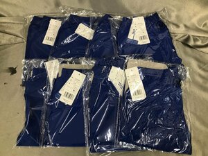 02-20-621 *BZ unused goods compression spats shorts inner pants blue M size for man 8 point set 