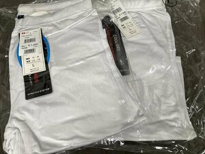 02-01-A25 ■BZ コンプレッションインナー パンツ インナー スポーツ メンズ 白 Lサイズ　2枚 送料無料 未使用品