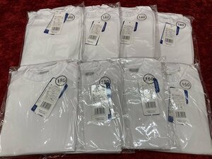 02-21-954 *BZ sportswear compression undershirt inner shirt kis140cm/150cm white set sale 8 point set unused goods 