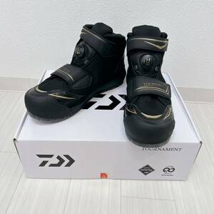  новый товар бесплатная доставка Daiwa to-na men to Gore-Tex рыбалка обувь TM-2601 G-Spike фетр 27.0cm черный фетр шиповки 