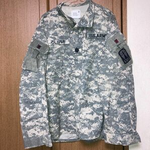 ミリタリーシャツ ジャケット ARMY 米軍実物　米軍放出品　ACUジャケット　UCP 迷彩　迷彩服　