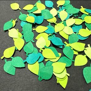 2倍増量中 クラフトパンチ ミニ葉っぱ 200枚