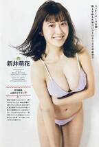 新井萌花　（片面）　　雑誌切り抜き（B5判）045_画像1