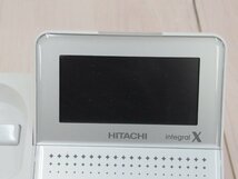 ΩZZO 1319 o 保証有 現行品！HITACHI integral X ET-24Xi-SDW 日立 24ボタン標準電話機 23年製 綺麗 5台セット・祝10000！取引突破！_画像3