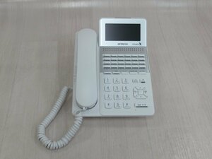 ΩZZO 1313 o 保証有 現行品！HITACHI integral X ET-24Xi-SDW 日立 24ボタン標準電話機 23年製 綺麗・祝10000！取引突破！