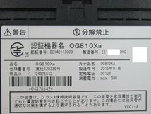 Ω ZZβ 14686# 保証有 NTT【 OG810Xa 】Netcommunity アナログ VoIPルータ 東15年製 Ver.2.32 領収書発行可_画像5