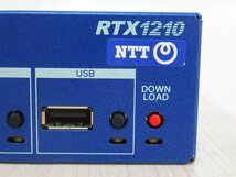 ▲Ω XY 14883# 保証有 NTT【 Bizbox RTX1210 】（YAMAHA RTX1210 のOEM品）ヤマハ ギガアクセスVPNルーター 領収書発行可能_画像3