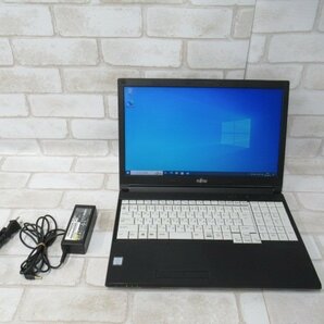 ▲12298 Ω 新TNPC2 0148m 保証有 富士通 LIFEBOOK A577/SX【 Win10 Pro / i5-7300U / 8.00GB / HDD:500GB 】の画像1