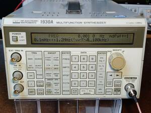 NF エヌエフ ＜1930A＞ MULTIFUNCTION SYNTHESIZER 0.1mHz~1.2MHz