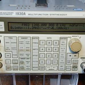 NF エヌエフ ＜1930A＞ MULTIFUNCTION SYNTHESIZER 0.1mHz~1.2MHzの画像2