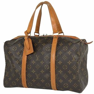 ルイ・ヴィトン Louis Vuitton サック ス―プル 35 旅行 通勤 ハンドバッグ ボストンバッグ モノグラム ブラウン M41626 レディース 中古