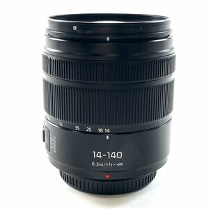 パナソニック Panasonic LUMIX G VARIO 14-140mm F3.5-5.6 II ASPH. POWER O.I.S. 一眼カメラ用レンズ（オートフォーカス） 【中古】