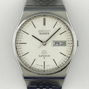 【ジャンク品】セイコー SEIKO レアモデル スーペリア 腕時計 クォーツ 【中古】