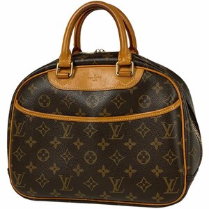 ルイ・ヴィトン Louis Vuitton トゥルーヴィル ボストンバッグ 手提げ ハンドバッグ モノグラム ブラウン M42228 レディース 【中古】