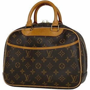 ルイ・ヴィトン Louis Vuitton トゥルーヴィル ボストンバッグ 手提げ ハンドバッグ モノグラム ブラウン M42228 レディース 【中古】