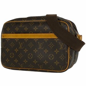 ルイ・ヴィトン Louis Vuitton リポーター PM 斜め掛け ショルダーバッグ モノグラム ブラウン M45254 レディース 【中古】